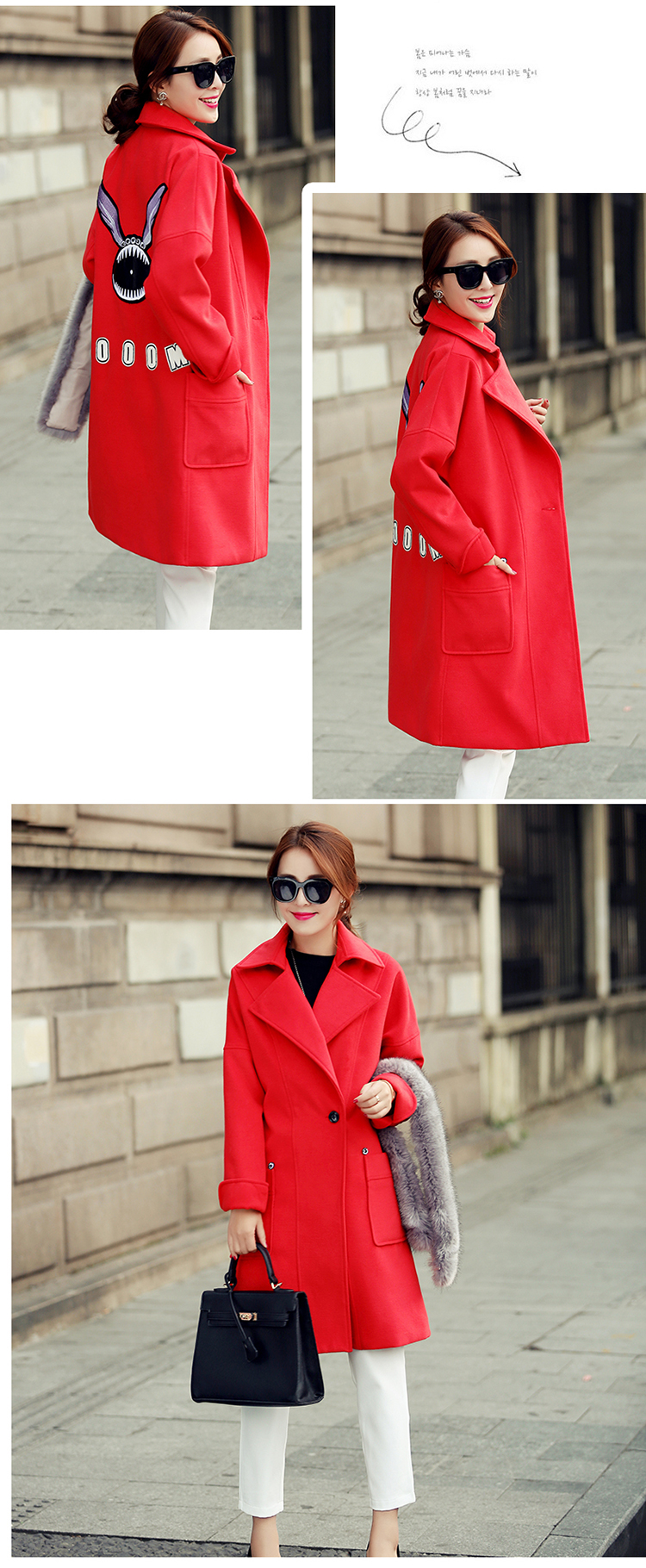 The chaplain again boutique cotton wool coat women so thick long 2015 Ms. winter clothing women jacket? gross in long thin Korean version of the video 