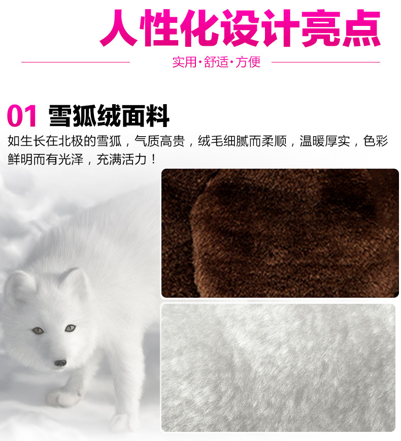 
                                                            伊暖儿 暖脚器暖脚宝电暖鞋插电 12V调温定时款萌小象                