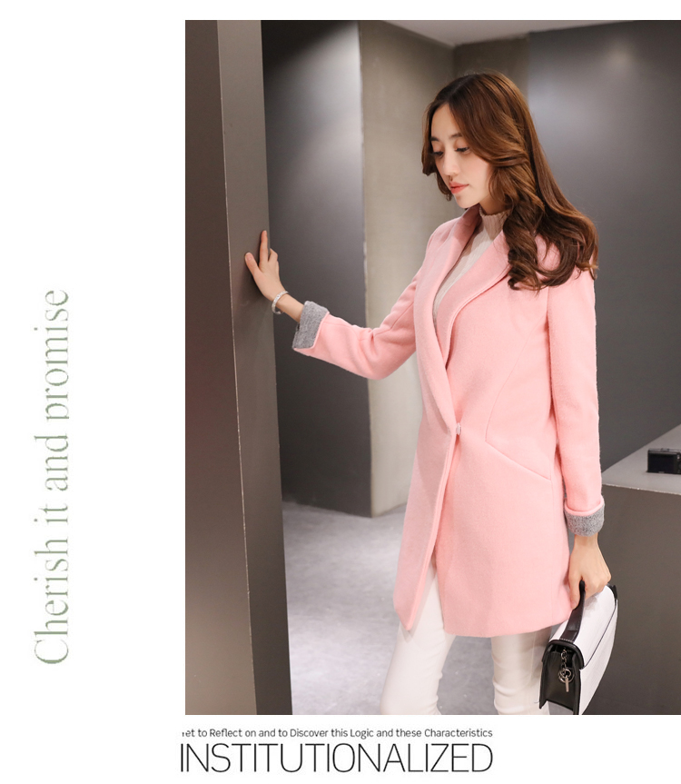 Barbie Xu 2015 autumn and winter times new Korean Sau San? In gross long small wind-jacket Heung-girl pink XL Photo, prices, brand platters! The elections are supplied in the national character of distribution, so action, buy now enjoy more preferential! As soon as possible.