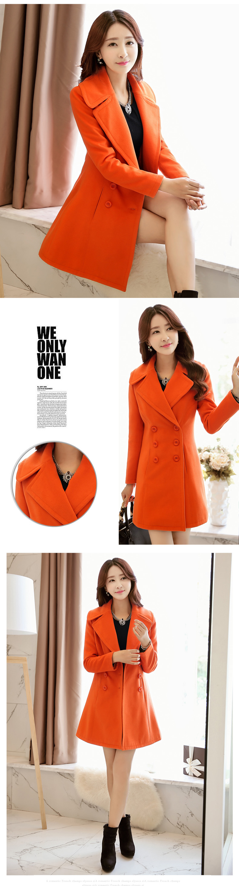 Barbie Xu 2015 autumn and winter times new for women small-wind Korean girl in gross? jacket long hair? coats female Sau San Navy XL Photo, prices, brand platters! The elections are supplied in the national character of distribution, so action, buy now enjoy more preferential! As soon as possible.