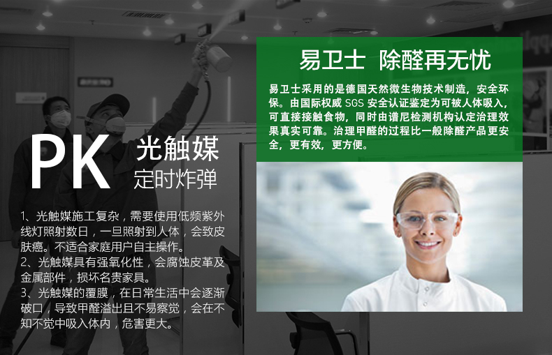 易卫士eves 德国进口室内甲醛清除剂 新装修除甲醛新家具除味喷剂治理喷雾家具甲醛清除包邮 聚划算三瓶装