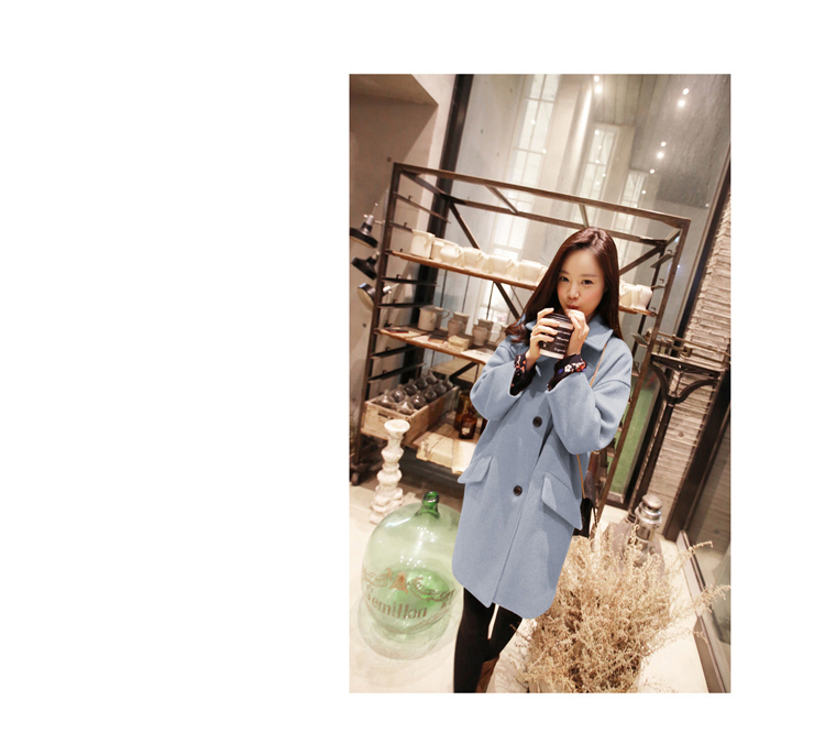 Iw 2015 autumn and winter new Korean loose minimalist lapel a wool coat female Sau San single row is long hair? large jacket turmeric yellow M picture, prices, brand platters! The elections are supplied in the national character of distribution, so action, buy now enjoy more preferential! As soon as possible.