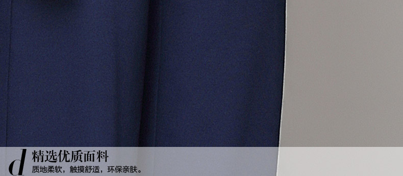 
                                        萨拉迪恩秋冬新款新潮宽松阔腿裤子休闲显瘦直筒裤 藏青色 XL                