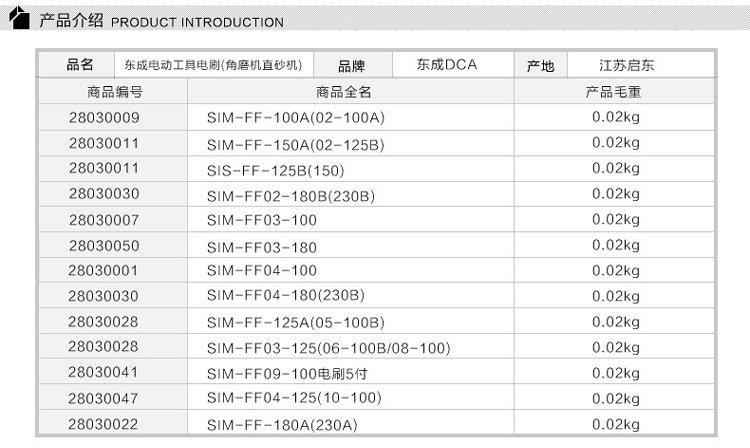 【东成电动工具电刷】(型号根据分类为准) 数量2付 zig-ff-15电镐