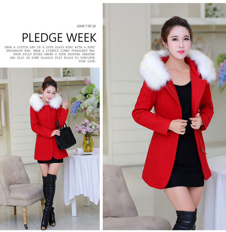 The autumn and winter new gross girls jacket? Long Nagymaros collar Korean windbreaker winter coats that a plush coat stylish pink? S picture, prices, brand platters! The elections are supplied in the national character of distribution, so action, buy now enjoy more preferential! As soon as possible.