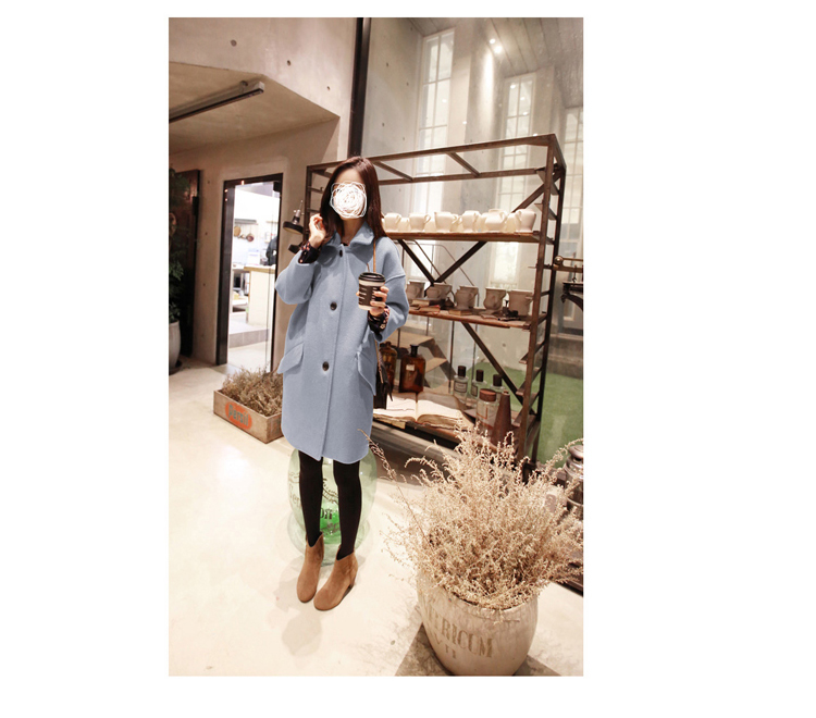 Iw 2015 autumn and winter new Korean loose minimalist lapel a wool coat female Sau San single row is long hair? large jacket turmeric yellow M picture, prices, brand platters! The elections are supplied in the national character of distribution, so action, buy now enjoy more preferential! As soon as possible.