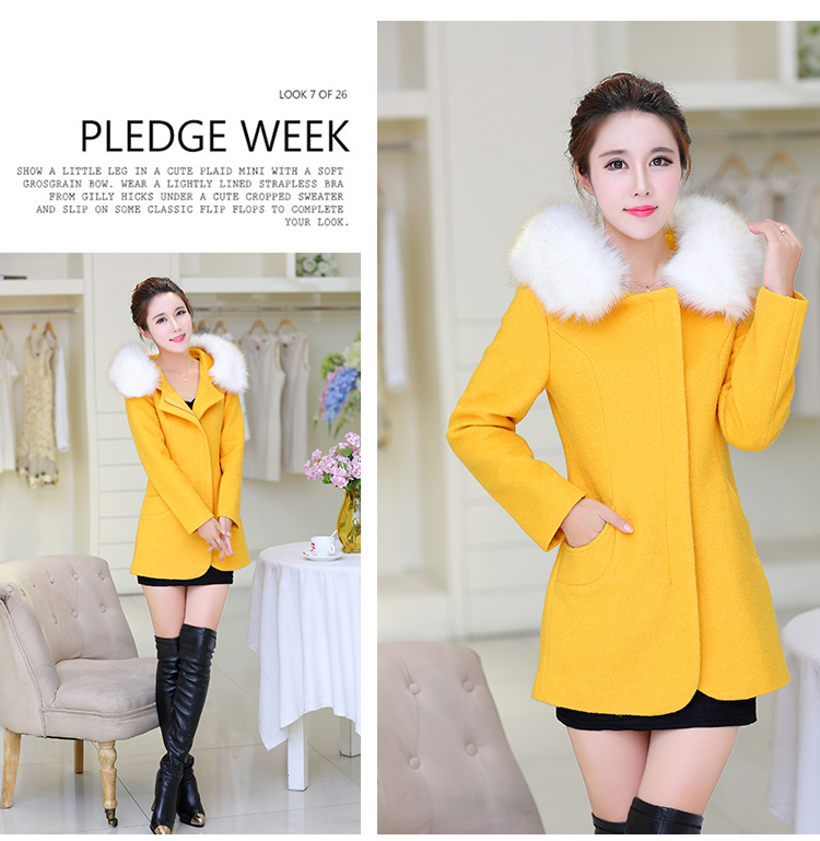 The autumn and winter new gross girls jacket? Long Nagymaros collar Korean windbreaker winter coats that a plush coat stylish pink? S picture, prices, brand platters! The elections are supplied in the national character of distribution, so action, buy now enjoy more preferential! As soon as possible.