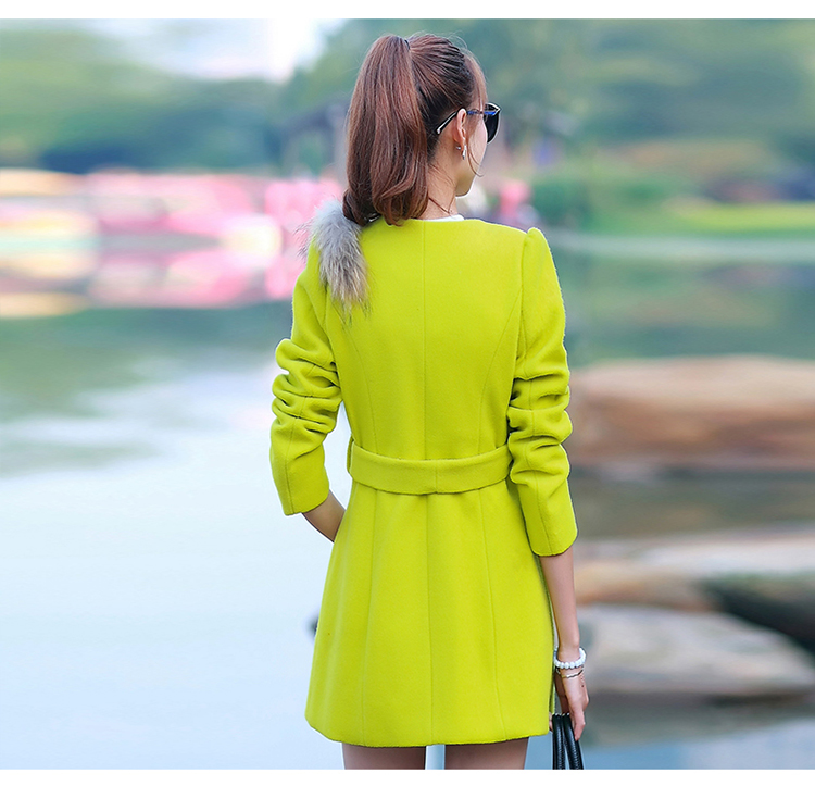 The autumn and winter new gross girls jacket? Long Nagymaros collar Korean windbreaker winter coats that a plush coat stylish pink? S picture, prices, brand platters! The elections are supplied in the national character of distribution, so action, buy now enjoy more preferential! As soon as possible.
