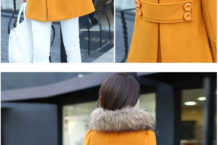 The 2015 autumn and winter 莜 new retro version korea long hair? female YLM244 jacket coat red L picture, prices, brand platters! The elections are supplied in the national character of distribution, so action, buy now enjoy more preferential! As soon as possible.