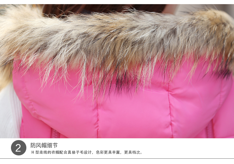 莎茹拉2015新款韩版羽绒棉马甲女短款连帽真毛领宽松少女学生棉背心外套 玫红 XL