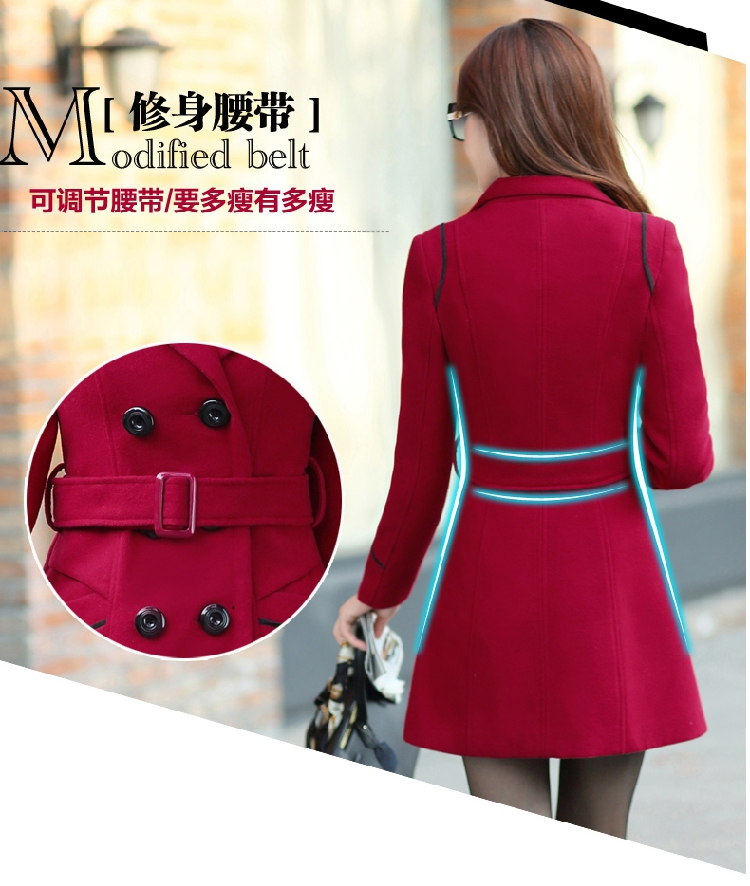 Fourth quarter 2015 Express autumn and winter new thick Sau San double-jacket female Korea gross? Edition long hair? coats female 8858 wine red L picture, prices, brand platters! The elections are supplied in the national character of distribution, so action, buy now enjoy more preferential! As soon as possible.