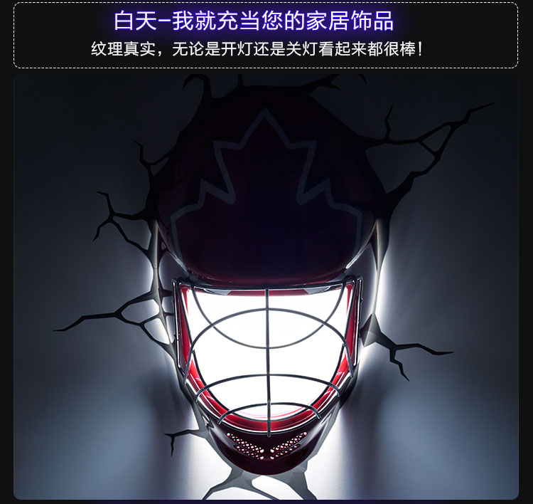 
                                        造梦师现代卧室灯具楼梯过道欧美式创意圆球冰球面具壁灯LED灯儿童房小夜灯                
