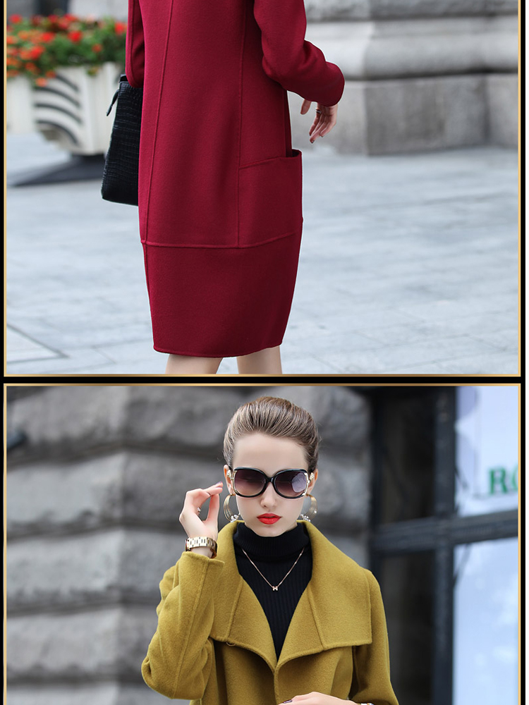 Chor Yuen Chien   autumn 2015 new Korean fashion Sau San long wool coat violet XXL pictures?, prices, brand platters! The elections are supplied in the national character of distribution, so action, buy now enjoy more preferential! As soon as possible.