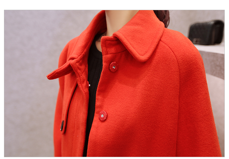 The Champs Elysees Honey Love   2015 autumn and winter new Korean version of loose cloak? Why women jacket gross sub wind jacket  708 gray M picture, prices, brand platters! The elections are supplied in the national character of distribution, so action, buy now enjoy more preferential! As soon as possible.
