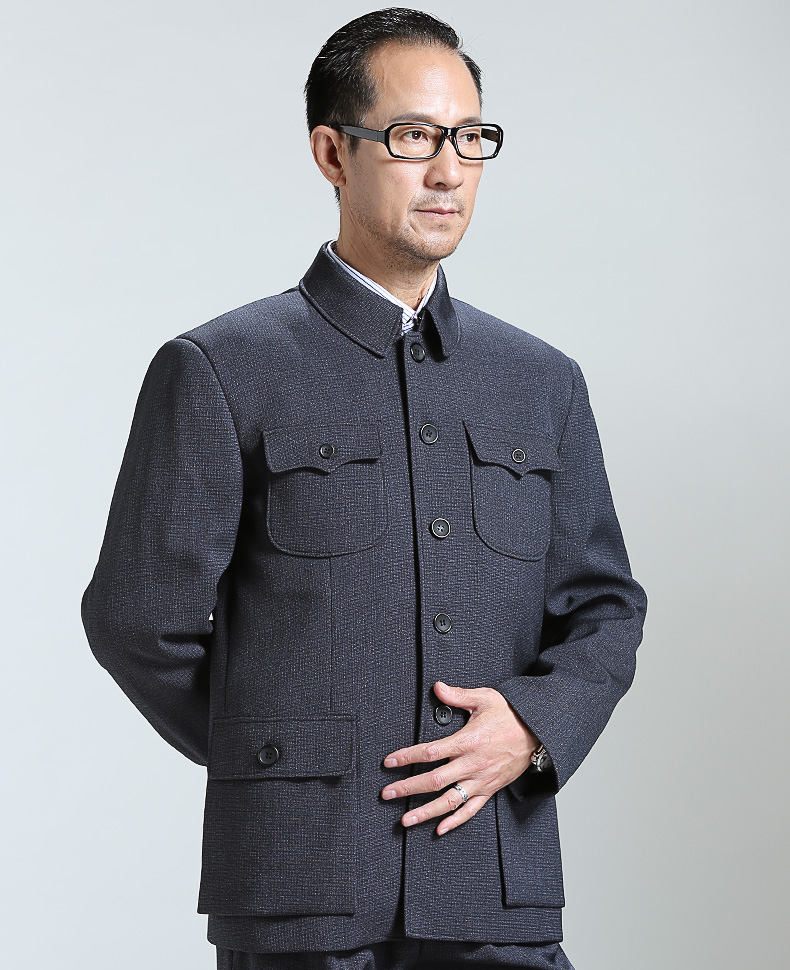 Pick the 2015 Winter Olympics, replace the old dad older Chinese tunic lapel of traditional Chinese tunic elderly men inminbok (Leisure father replacing XL Gray plus lint-free pictures, price, 190 brand platters! The elections are supplied in the national character of distribution, so action, buy now enjoy more preferential! As soon as possible.