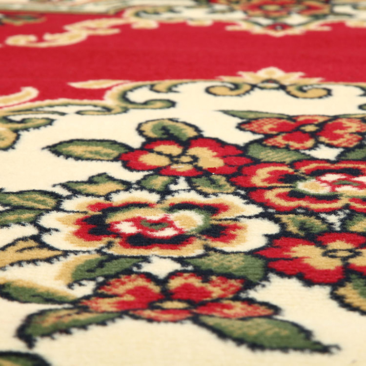 
                                        圣名菲 威尔顿机织地毯 欧式风格客厅茶几地毯卧室地毯 多尺寸可选 蓝色系 130X188CM                