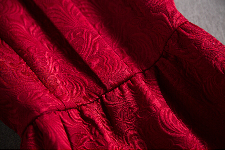 In accordance with the declared Chi Fall/Winter Collections European site bridesmaid skirt small Heung-hm jacquard forming the OL dress skirt dresses package and thick wine red L picture, prices, brand platters! The elections are supplied in the national character of distribution, so action, buy now enjoy more preferential! As soon as possible.