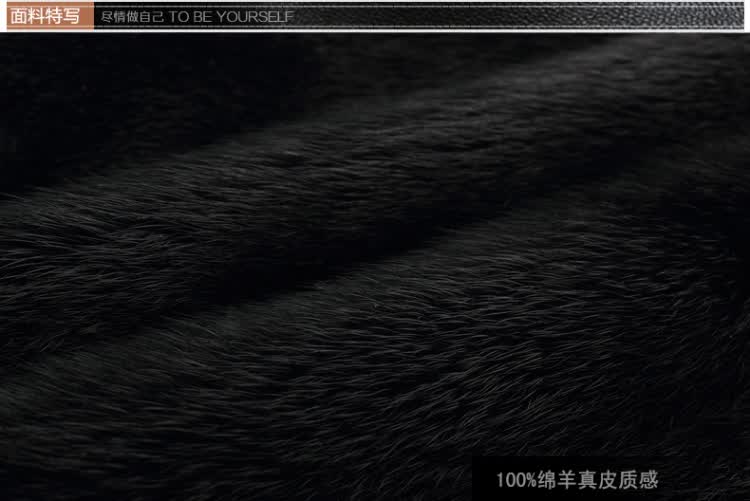 皮草外套2014新款<em>貂皮</em>大衣<em>男式</em>整貂带帽背心
