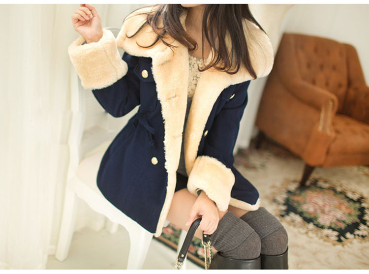 Keini Gloria 2015 autumn and winter new Korean version is smart casual preppy double-reverse collar thick hair? Short overcoat female red thicker version of L photo, prices, brand platters! The elections are supplied in the national character of distribution, so action, buy now enjoy more preferential! As soon as possible.