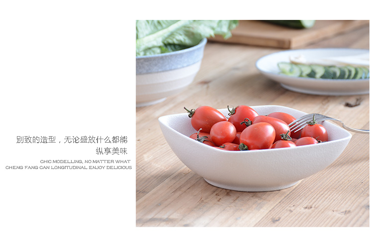 无名印象 不石之作方碗 泡面碗沙拉碗 不石之作沙拉碗