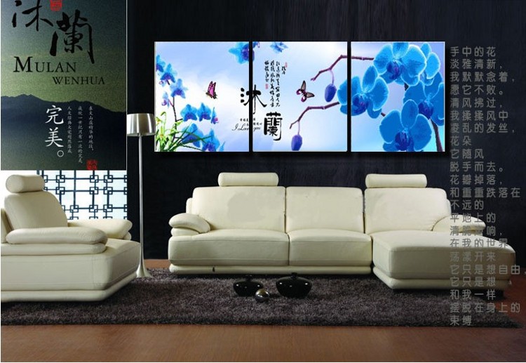 
                                        2019玉兰花钻石绣新款5D钻石画满钻客厅水钻画点钻粘钻贴钻十字绣贴画粘贴画砖石秀卧室餐厅小幅简单 (整幅一体)魔方圆钻(满钻) 全部贴钻(画布158*58厘米)多送九宫钻石盒                