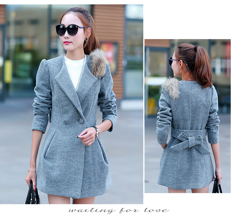 The autumn and winter new gross girls jacket? Long Nagymaros collar Korean windbreaker winter coats that a plush coat stylish pink? S picture, prices, brand platters! The elections are supplied in the national character of distribution, so action, buy now enjoy more preferential! As soon as possible.