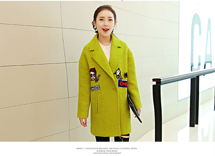 Elizabeth Bessie 2015 Fall Winter Korea long-sleeved Pullover wool coat girl in long?) windbreaker coats larger female Kim Lockhart pictures, prices of color L, brand platters! The elections are supplied in the national character of distribution, so action, buy now enjoy more preferential! As soon as possible.