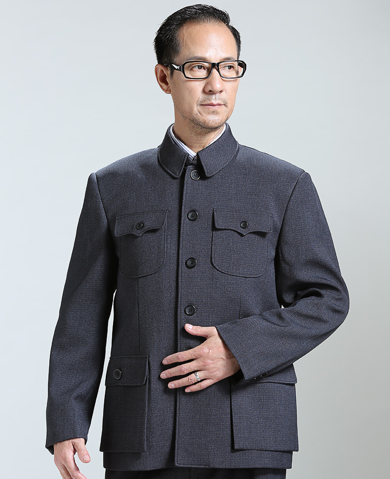 Pick the 2015 Winter Olympics, replace the old dad older Chinese tunic lapel of traditional Chinese tunic elderly men inminbok (Leisure father replacing XL Gray plus lint-free pictures, price, 190 brand platters! The elections are supplied in the national character of distribution, so action, buy now enjoy more preferential! As soon as possible.