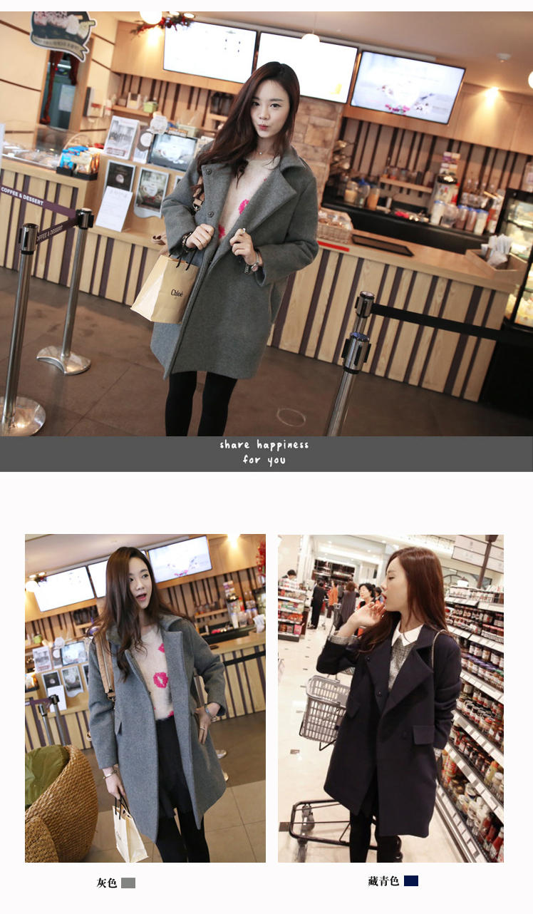 The achievement of the 2015 autumn and winter new leisure in the long hair of Sau San? long-sleeved jacket women a wool coat Gray L picture, prices, brand platters! The elections are supplied in the national character of distribution, so action, buy now enjoy more preferential! As soon as possible.