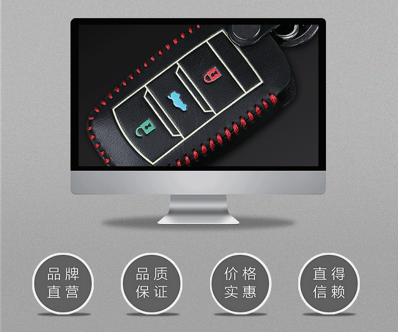 迈多多 钥匙套专用于宝马新5系gt 3系 320 525li 1系6