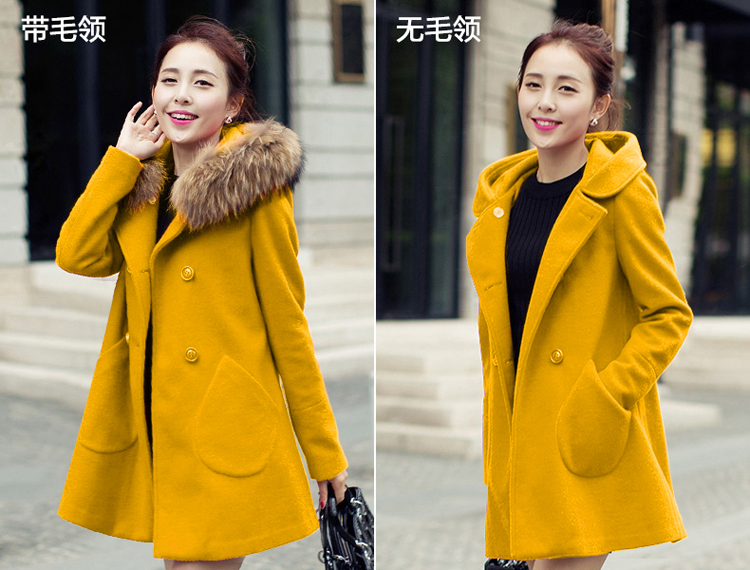 The achievement of the 2015 autumn and winter new Korean version in the van of the goddess of double-coats women's gross turmeric yellow jacket? S picture, prices, brand platters! The elections are supplied in the national character of distribution, so action, buy now enjoy more preferential! As soon as possible.