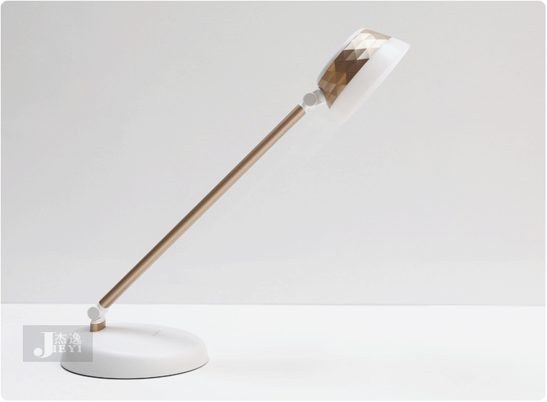 飞利浦led台灯儿童学习灯具床头卧室灯酷菱 酷菱铝色4