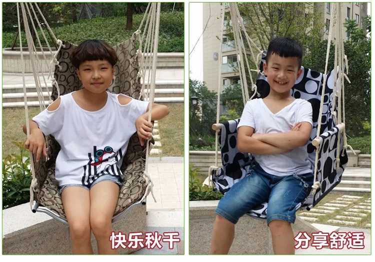 
                                        毕业季正品宿舍吊椅寝室学生专用单人儿童成人多功能室内秋千 HD 防凹陷升级版                