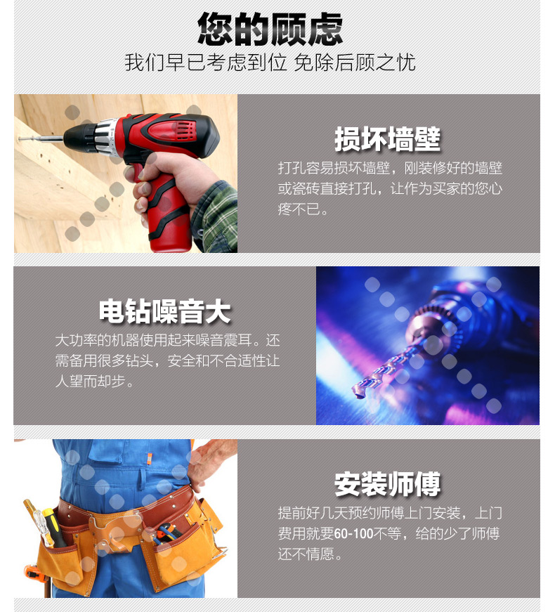 
                                                            SHE`S HOME 不锈钢浴帘杆晾衣杆撑杆简易窗帘杆免打孔可伸缩防滑加厚不掉色高承重 0.75-1.2米（22管径标准款）                