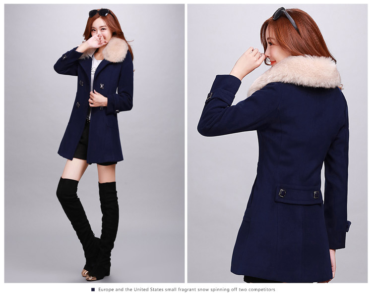 The Korean version of gross chaplain again? In coats long thick 2015 autumn and winter new nagymaros collar zipper Korean Sau San plus a thick cotton jacket with gross for the navy L picture, prices, brand platters! The elections are supplied in the national character of distribution, so action, buy now enjoy more preferential! As soon as possible.