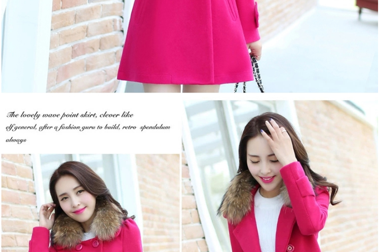 The 2015 autumn and winter 莜 new retro version korea long hair? female YLM244 jacket coat red L picture, prices, brand platters! The elections are supplied in the national character of distribution, so action, buy now enjoy more preferential! As soon as possible.