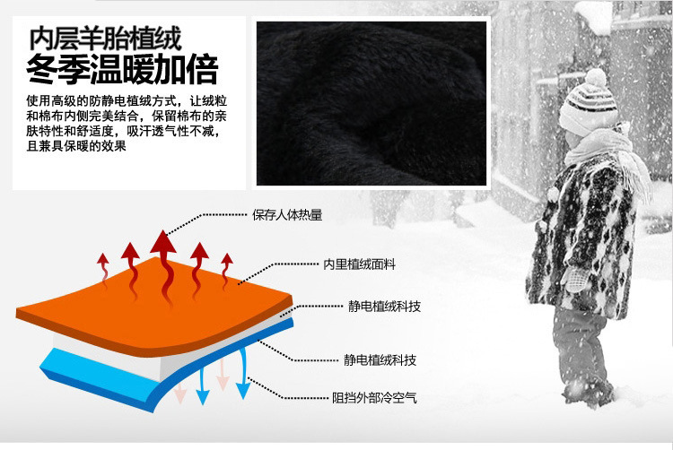 含蕴 2015秋冬新款修身不倒绒打底裙裤 假两件加绒加厚打底裤裙裤 黑色 L