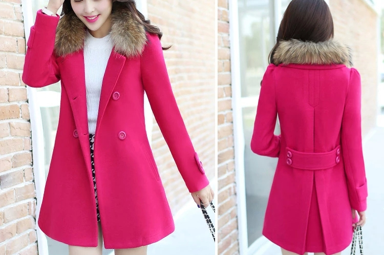 The 2015 autumn and winter 莜 new retro version korea long hair? female YLM244 jacket coat red L picture, prices, brand platters! The elections are supplied in the national character of distribution, so action, buy now enjoy more preferential! As soon as possible.