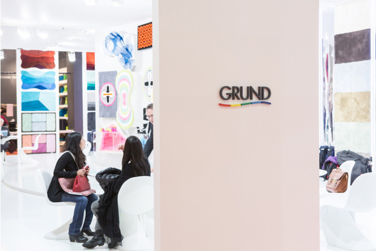 
                                        GRUND百年船锚高档进口欧式地中海卧室床边小地毯浴室地垫门脚垫 沙滩白 500MMx800MM                
