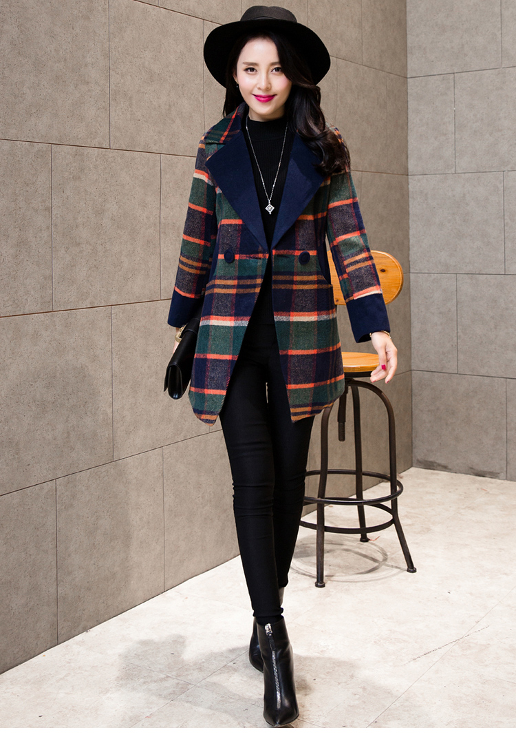 Li Mei wool coat women 2015? autumn and winter new graphics in Sau San thin long latticed wool a wool coat larger windbreaker coffee latticed XL Photo, prices, brand platters! The elections are supplied in the national character of distribution, so action, buy now enjoy more preferential! As soon as possible.