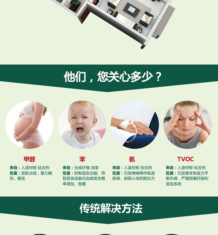
                                        朗森清朗生物酶去除甲醛清除剂 家用型新房装修甲醛清除捕捉净化剂除味剂                