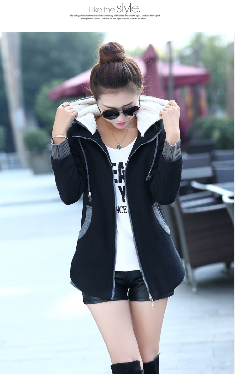 Lei Yu Hsuan 2015 winter new plus lint-free sweater in thick long large sweater jacket female autumn and winter thick cardigan black XXL picture, prices, brand platters! The elections are supplied in the national character of distribution, so action, buy now enjoy more preferential! As soon as possible.