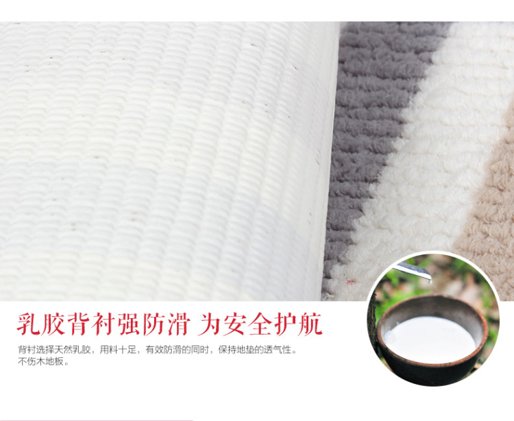 
                                        大达DADA马桶垫四件套时尚条纹浴室坐便套防滑垫 DA8141B 马桶四件套(马桶盖+马桶圈+U型垫+地垫)                