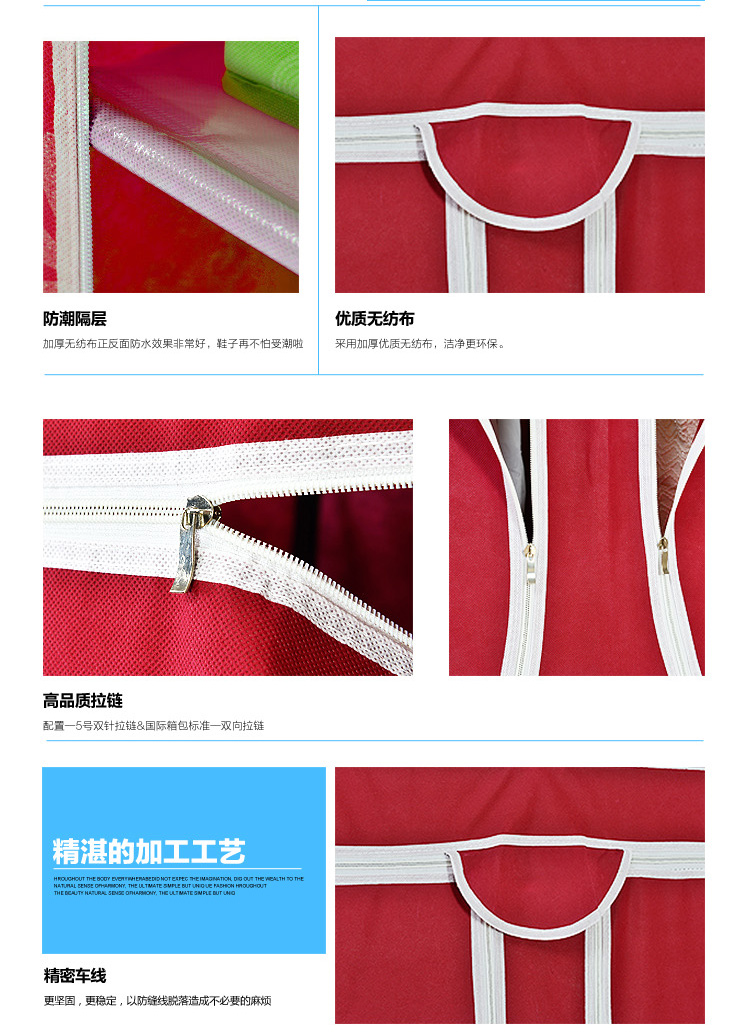 奕辰 简易衣柜 可折叠时尚收纳衣橱双弯拉布衣柜 卡其色