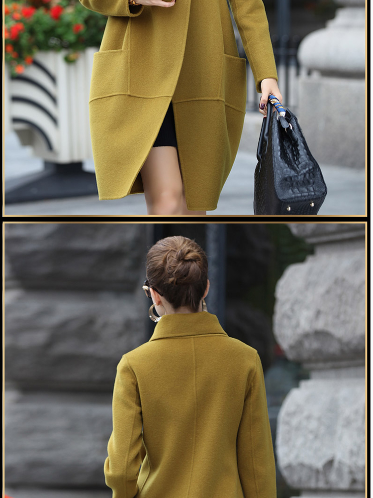 The achievement of the 2015 autumn and winter new Korean fashion in the Sau San? long double-sided female jacket coat gross violet XXL picture, prices, brand platters! The elections are supplied in the national character of distribution, so action, buy now enjoy more preferential! As soon as possible.