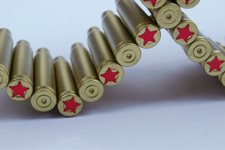 玩具枪 软弹枪 渡财航 双心箭模型创意工艺品 弹壳工艺品 仿真子弹壳