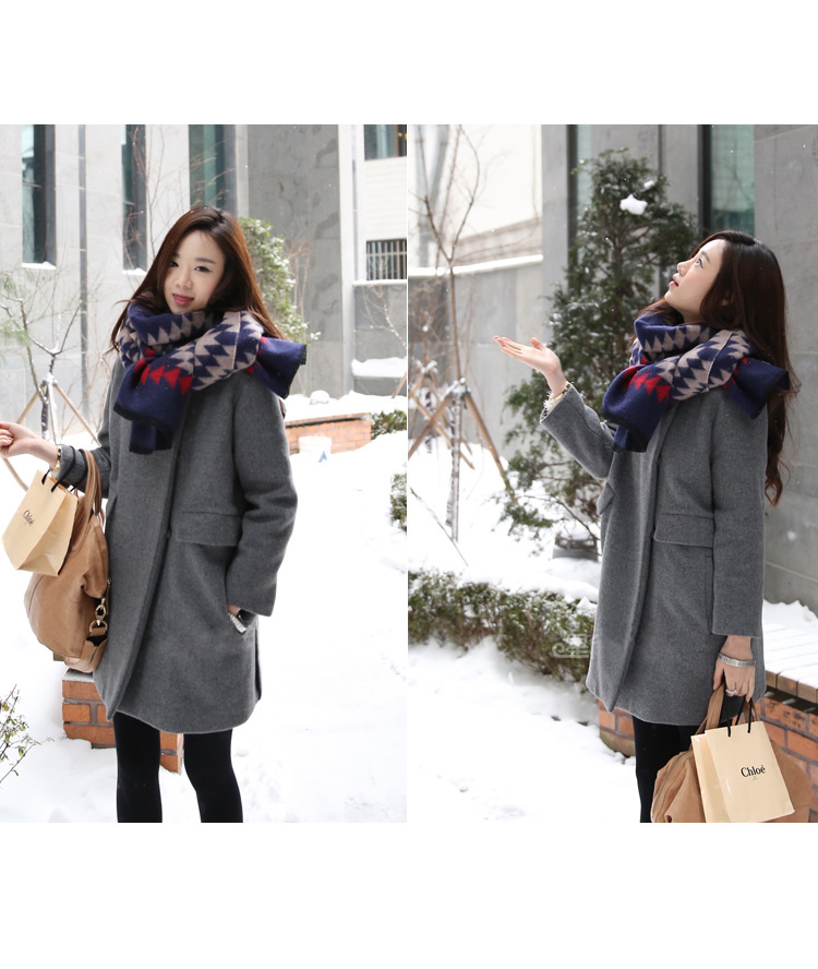 The achievement of the 2015 autumn and winter new leisure in the long hair of Sau San? long-sleeved jacket women a wool coat Gray L picture, prices, brand platters! The elections are supplied in the national character of distribution, so action, buy now enjoy more preferential! As soon as possible.