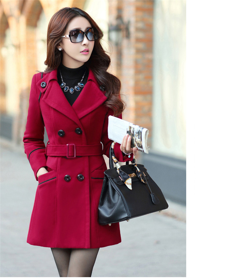 Gigi Lai of far gross? female 2015 Autumn coat for women Fall/Winter Collections new Korean long hair in Sau San? 8858 wine red jacket XXL picture, prices, brand platters! The elections are supplied in the national character of distribution, so action, buy now enjoy more preferential! As soon as possible.