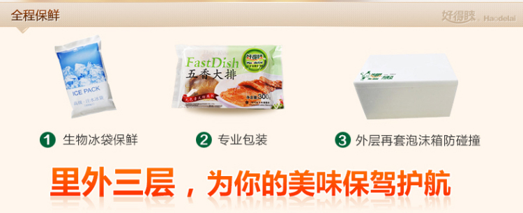好得睐300g油炸美食大排美食猪排五香半成品记螺私房河源图片