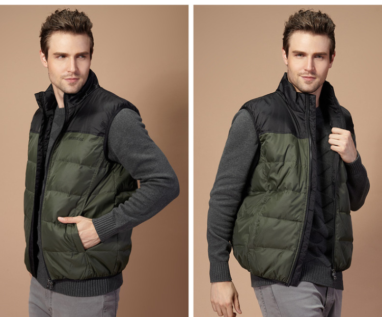 鸭鸭(YAYA)<em>羽绒</em>服 男款<em>羽绒马甲</em>【<em>尺码</em>偏大一